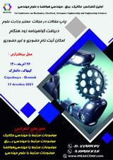 Poster of First International Conference on Mechanics, Electrical, Aerospace Engineering and Engineering Sciences