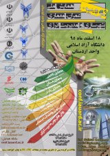 Poster of 2nd National Conference on Civil Engineering , architecture, urban planning and energy management