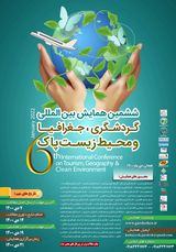Poster of Sixth International Conference on Tourism, Geography and Clean Environment