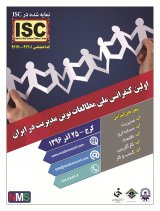 Poster of The National Conference on Management of modern studies in Iran