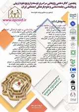 Poster of the 5th Scientific Research Conference on the Development and Promotion of Educational Sciences and Psychology, Sociology and Social Sciences of Iran