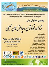 Poster of 5th National Conference of Iranian Association of Geomorphology (Geomorphology  and Environmental Challenges)