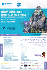 Poster of Sixth International Conference on Applied Research in Science and Engineering