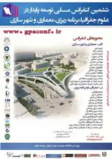 Poster of The 6th National Conference on Sustainable Development in Geography and Planning, Architecture and Urban Planning