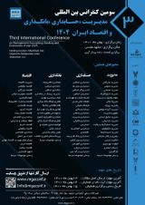 Poster of Third International Conference on Management, Accounting, Banking and Economics in Iran 1404