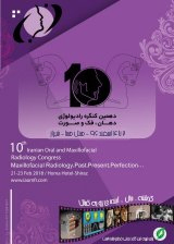 Poster of 10th Iranian Oral, Maxillofacial Radiology Congress