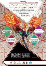 Poster of International Conference on Oriental Studies Ferdosi as depicted in Persian Culture & Literature