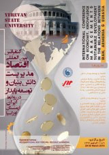 Poster of International Conference on Economics, Knowledge-Based Management and Sustainable Development in Iran-Armenia-Eurasia Relations