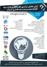 Poster of The first national conference on science and technology of the third millennium of Iran