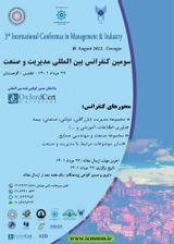 Poster of Third International Conference on Management and Industry