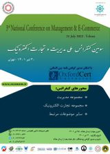 Poster of Third National Conference on Management and Electronic Commerce