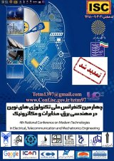 Poster of Fourth National Conference on Modern Technologies in Electrical, Telecommunication and Mechatronics Engineering