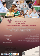 Poster of First International Conference on Modern Studies in Humanities, Educational Sciences, Law and Social Studies