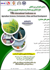 Poster of 10th International Conference on Agriculture, Environment, Urban and Rural Development