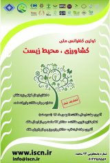 Poster of First National Conference on Agriculture, Environment