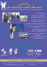 Poster of Regional Conference of the 40th Anniversary of the Islamic Revolution