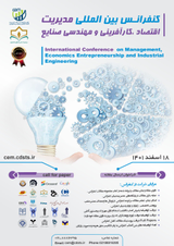 Poster of The first international conference on management, economics, entrepreneurship and industrial engineering