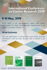 Poster of International Conference on Cancer Research 2019