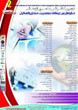 Poster of The 2nd Scientific Conference on New Achievements in Management Studies, Accounting and Economics in Iran
