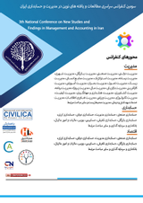 Poster of 3rd National Conference on New Studies and Findings in management and accounting in Iran