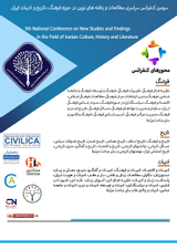 Poster of 3rd National Conference on New Studies and Findings in Iranian culture, history and literature